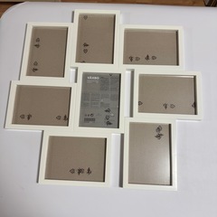 【譲渡先決まりました】　　新品　コラージュフレーム　写真8枚