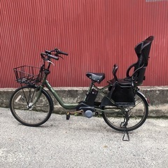 【京都発】京の楽チャリ　電動アシスト自転車　新型　現行モデル　子乗せ