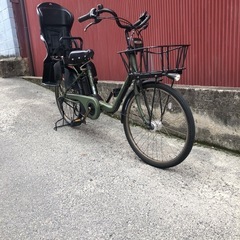 【京都発】京の楽チャリ　電動アシスト自転車　新型　現行モデル　子乗せの画像