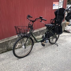 【京都発】京の楽チャリ　電動アシスト自転車　新型　現行モデル　子乗せの画像