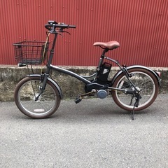 京都発】電動アシスト自転車 パナソニック グリッター ガンメタ