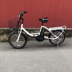 【京都発】電動アシスト自転車　　白色　ブリヂストン　18/20インチ