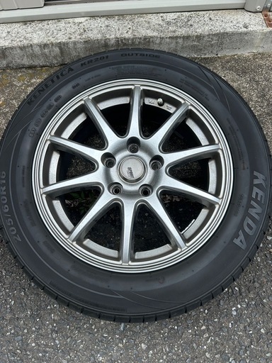 夏タイヤホイールセット