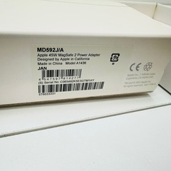 mac パソコン　充電器の画像