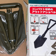 ロゴス　折りたたみスコップ(フォールディングショベル) アウトド...