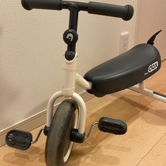 D-bike dax  ディーバイク　ダックス　ホワイト　三輪車　1.5歳〜　折り畳みの画像