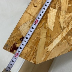OSB合板テレビ台の画像