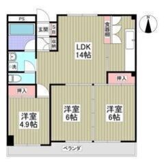 💛💚フリーレント1ヶ月付き💚💛敷礼ゼロ🎶前橋駅バス8分🌟駐…