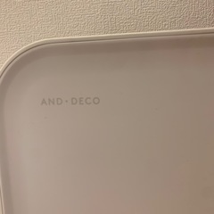 6月中までの掲載　AND・DECO セラミックファンヒーター（人感センサー付き）の画像