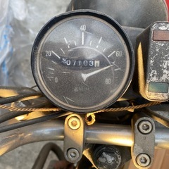 スズキ　バンバン　不動車　書類有りの画像