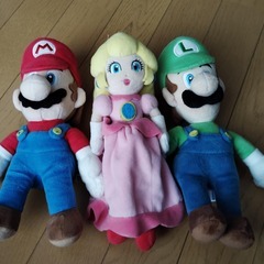 ・マリオ ・ルイージ ・ピーチ姫 ・ぬいぐるみ