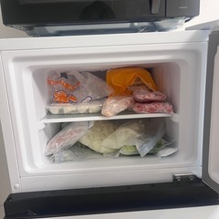 【決まりました】一人暮らし用　冷蔵庫の画像