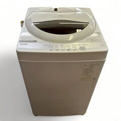東芝 TOSHIBA  全自動洗濯機 白 ホワイト 5kg 20...