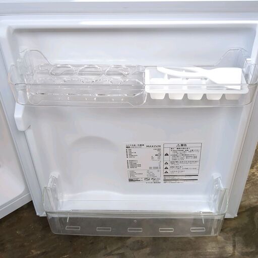 MAXZEN/マクスゼン 2ドア冷蔵庫 JR087ML01WH 21年製 動作確認済