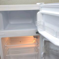 MAXZEN/マクスゼン 2ドア冷蔵庫 JR087ML01WH 21年製 動作確認済