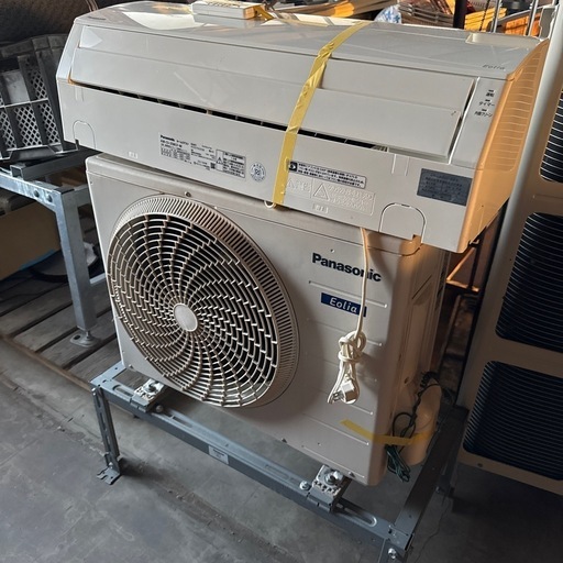 2018年 パナソニック ルームエアコン 2.5kw CS-258CF リモコン付 取付応談 8畳目安