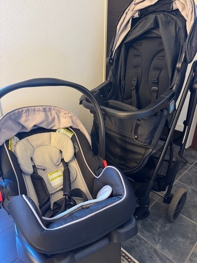 GRACO 新生児から使える トラベルシステム チャイルドシート ベビーカー