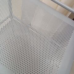 ★ジモティ割あり★  ワゴン グレー W31.5×D40.5×H75 クリーニング済み TC9026の画像