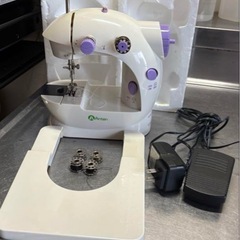 WENMILYミシンポータブルミシンミニホームミシン2スレッド2スピードの画像