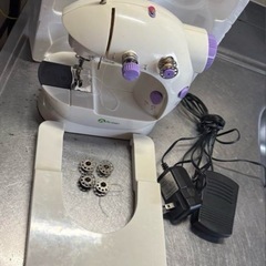 WENMILYミシンポータブルミシンミニホームミシン2スレッド2スピードの画像