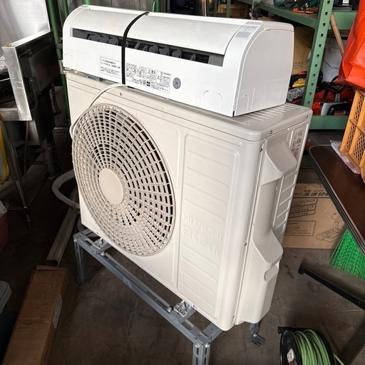 取付応談　2023年 日立 単相 200v 18畳目安　ルームエアコン RAS-DT56N2 5.6kw