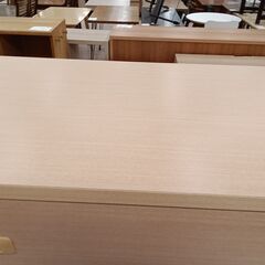 *お値段見直しました*★ジモティ割あり★  チェスト ベージュ W74×D37×H54.5 クリーニング済み TC9027の画像