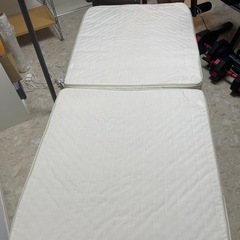 折りたたみシングルベッドの画像