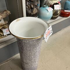 リサイクルショップどりーむ荒田店 No3010　花瓶　大き目サイズ　ド・マン　イタリア製　お買い得品の画像