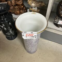 リサイクルショップどりーむ荒田店 No3010　花瓶　大き目サイズ　ド・マン　イタリア製　お買い得品の画像