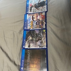 PS4+カセット4本の画像
