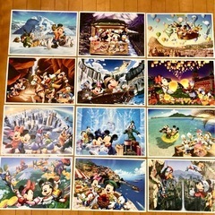 B4サイズ　ディズニーポスター　１２枚
