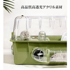 🐀新品ハムスターケージの画像