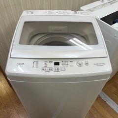 激安!! 大きめ7.0kg洗い!! AQUA AQW-BK70G(FW) 2019年の画像