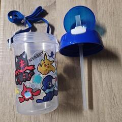 ポケモン ワンプッシュストロー付き水筒の画像