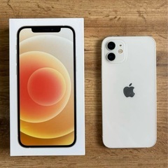 iPhone12 64G ホワイト　本体 箱付き SIMフリー ...