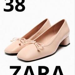 zara24.5バレエシューズ