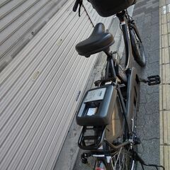 美品☆[YAMAHA] PAS KISS mini un sp 20吋子乗せ電動アシスト自転車 12.3Ahバッテリー+充電器マットブラック)の画像
