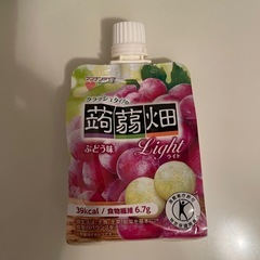 クラッシュタイプの蒟蒻畑　ぶどう味　6個セットの画像