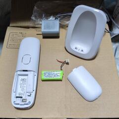 （子機は電池交換必要ですですのでおまけです）SHARP電話器と子機になりますの画像