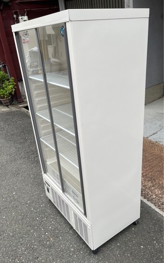 【動確済み】2023年 美品 ホシザキ 業務用 小形冷蔵ショーケース SSB-70DT 206L 100V 700×450×1410 