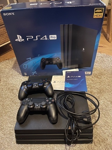 ps4pro 1TB SSDに交換済み