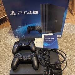 ps4pro 1TB SSDに交換済み  