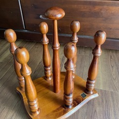 レトロなスリッパラック