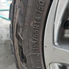 TOYO R/T オープンカントリー 155/65R14 タイヤホイール 4本セット 軽自動車の画像