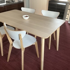 キッチンチェア4脚の画像
