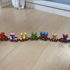 ABCマグネット列車の画像