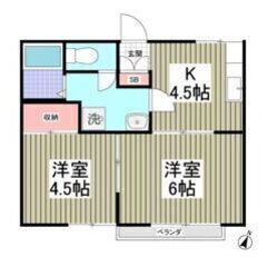 💛💚敷金0・礼金0・仲介手数料0💚💛坂戸駅徒歩20分🎶駐車場空き...