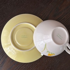 花柄のティーカップの画像