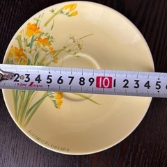 花柄のティーカップの画像