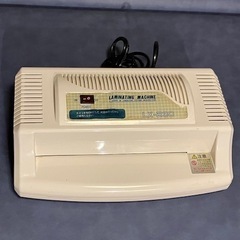オーム電機 ラミネーター（ホワイト系）